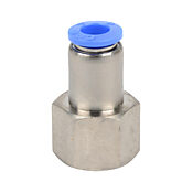 Pneumatic Push-to-connect Fitting: 5/pk, straight (PN# FS6M-14R)