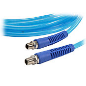 Pneumatic Hose: 0.5625in outside diameter, 3/8in inside diameter (PN# HBP38-25CBL2)