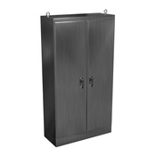 Enclosure: 90 x 48 x 20in, freestanding, 304 stainless steel (PN# HN4FS904820SS)