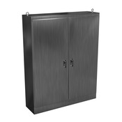 Enclosure: 90 x 72 x 20in, freestanding, 304 stainless steel (PN# HN4FS907220SS)