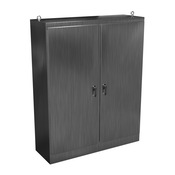 Enclosure: 90 x 72 x 24in, freestanding, 304 stainless steel (PN# HN4FS907224DASS)