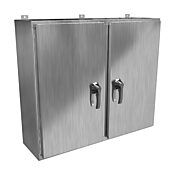 Корпус: 36 x 42 x 12 дюймов, настенное крепление, нержавеющая сталь 304 (PN# HN4WM364212SS)