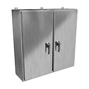 Корпус: 42 x 42 x 12 дюймов, настенное крепление, нержавеющая сталь 304 (PN# HN4WM424212SS)