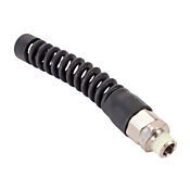 Air or Water Threaded Fitting: hose rigid (PN# HSR38-38N)