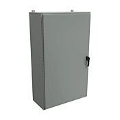 Корпус: 60 x 36 x 16 дюймов, настенное крепление, углеродистая сталь (PN# HW603616GYHK)