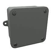 Корпус: 4 x 4 x 2 дюйма, настенное крепление, ПВХ (PN# J442PVC)