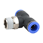 Pneumatic Push-to-connect Fitting: 5/pk, branch tee (PN# MBT10M-38R)
