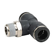 Pneumatic Push-to-connect Fitting: 5/pk, branch tee (PN# MBT12-38N)