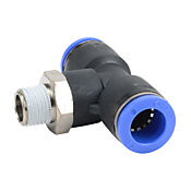 Pneumatic Push-to-connect Fitting: 5/pk, branch tee (PN# MBT12M-14R)