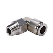 Pneumatic Push-to-connect Fitting: elbow (PN# ME38-14N-SS)