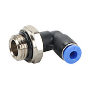 Pneumatic Push-to-connect Fitting: 5/pk, elbow (PN# ME4M-14G)