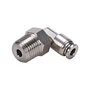 Pneumatic Push-to-connect Fitting: elbow (PN# ME4M-14R-SS)