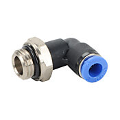 Pneumatic Push-to-connect Fitting: 5/pk, elbow (PN# ME6M-14G)