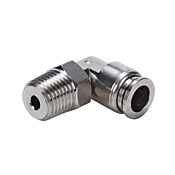Pneumatic Push-to-connect Fitting: elbow (PN# ME8M-14R-SS)