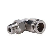 Pneumatic Push-to-connect Fitting: elbow (PN# ME8M-18R-SS)