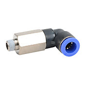 Pneumatic Push-to-connect Fitting: 5/pk, long elbow (PN# MEL10M-18R)