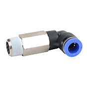 Pneumatic Push-to-connect Fitting: 5/pk, long elbow (PN# MEL10M-38R)