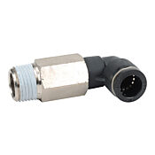 Pneumatic Push-to-connect Fitting: 5/pk, long elbow (PN# MEL12-12N)