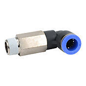 Pneumatic Push-to-connect Fitting: 5/pk, long elbow (PN# MEL12M-38R)