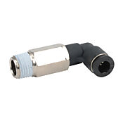 Pneumatic Push-to-connect Fitting: 5/pk, long elbow (PN# MEL14-14N)