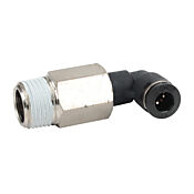 Pneumatic Push-to-connect Fitting: 5/pk, long elbow (PN# MEL14-38N)