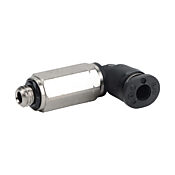 Pneumatic Push-to-connect Fitting: 5/pk, long elbow (PN# MEL18-10N)