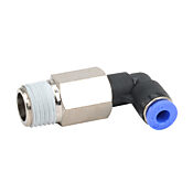 Pneumatic Push-to-connect Fitting: 5/pk, long elbow (PN# MEL4M-14R)