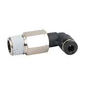 Pneumatic Push-to-connect Fitting: 5/pk, long elbow (PN# MEL532-14N)