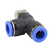 Pneumatic Push-to-connect Fitting: 5/pk, run tee (PN# MRT10M-14R)