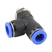 Pneumatic Push-to-connect Fitting: 5/pk, run tee (PN# MRT10M-18R)
