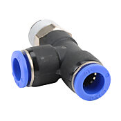 Pneumatic Push-to-connect Fitting: 5/pk, run tee (PN# MRT10M-38R)