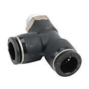 Pneumatic Push-to-connect Fitting: 5/pk, run tee (PN# MRT12-14N)