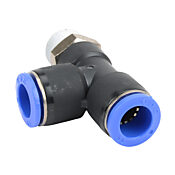 Pneumatic Push-to-connect Fitting: 5/pk, run tee (PN# MRT12M-38R)