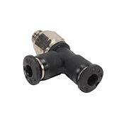 Pneumatic Push-to-connect Fitting: 5/pk, run tee (PN# MRT18-10N)
