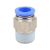 Pneumatic Push-to-connect Fitting: 5/pk, straight (PN# MS10M-38R)