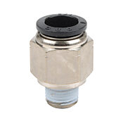 Pneumatic Push-to-connect Fitting: 5/pk, straight (PN# MS12-14N)