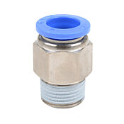 Pneumatic Push-to-connect Fitting: 5/pk, straight (PN# MS12M-38R)