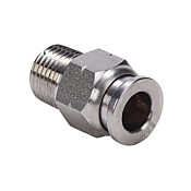 Pneumatic Push-to-connect Fitting: straight (PN# MS14-18N-SS)
