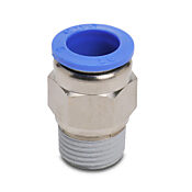 Pneumatic Push-to-connect Fitting: 5/pk, straight (PN# MS16M-12R)