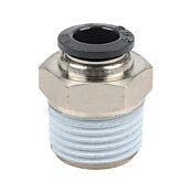 Pneumatic Push-to-connect Fitting: 5/pk, straight (PN# MS38-12N)