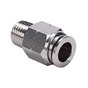 Pneumatic Push-to-connect Fitting: straight (PN# MS38-14N-SS)