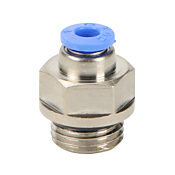 Pneumatic Push-to-connect Fitting: 5/pk, straight (PN# MS4M-14G)