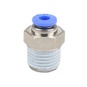 Pneumatic Push-to-connect Fitting: 5/pk, straight (PN# MS4M-14R)