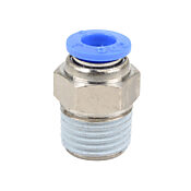 Pneumatic Push-to-connect Fitting: 5/pk, straight (PN# MS6M-14R)
