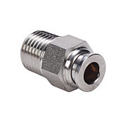 Pneumatic Push-to-connect Fitting: straight (PN# MS6M-14R-SS)