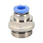 Pneumatic Push-to-connect Fitting: 5/pk, straight (PN# MS6M-38G)
