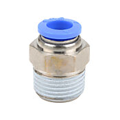 Pneumatic Push-to-connect Fitting: 5/pk, straight (PN# MS8M-38R)