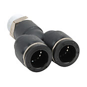 Pneumatic Push-to-connect Fitting: 5/pk, Y (PN# MY12-38N)