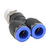 Pneumatic Push-to-connect Fitting: 5/pk, Y (PN# MY12M-12R)