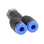 Pneumatic Push-to-connect Fitting: 5/pk, Y (PN# MY4M-M5)